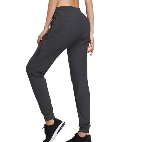 Baleaf Jogger Pants, Size L, Dark Grey, Soft, Track, Hiking - Picture 2 of 15